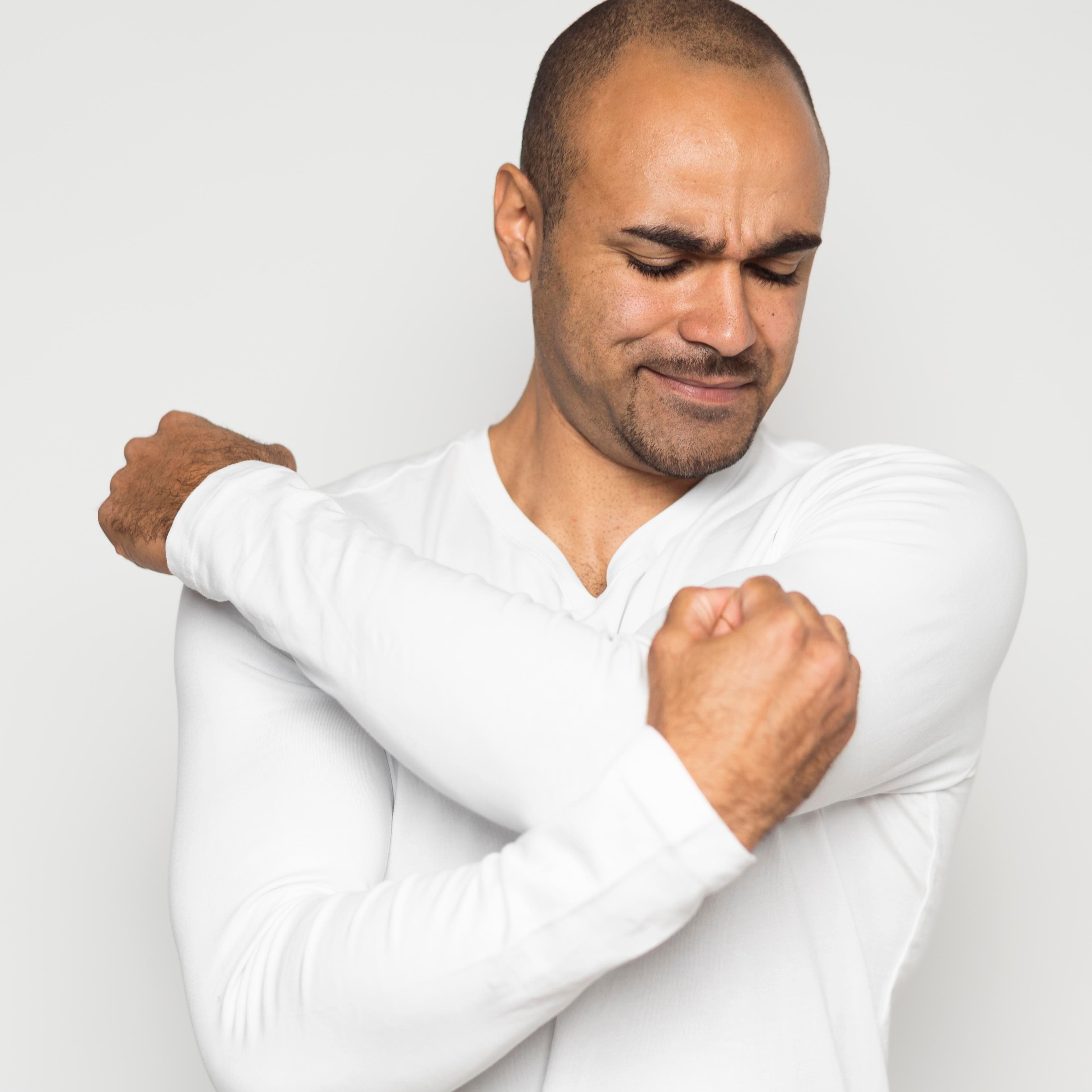 Patient with shoulder pain